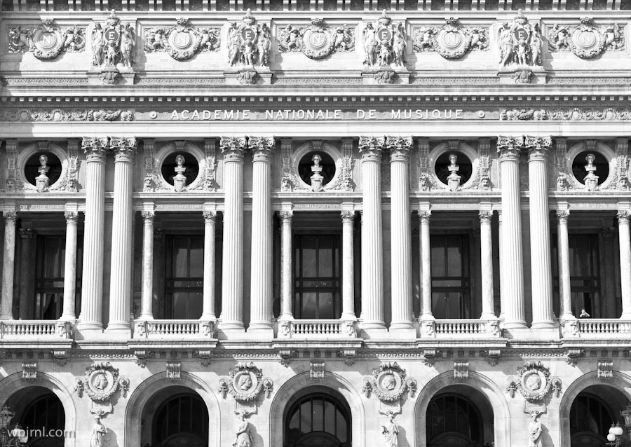 Académie Nationale de Musique, Paris France