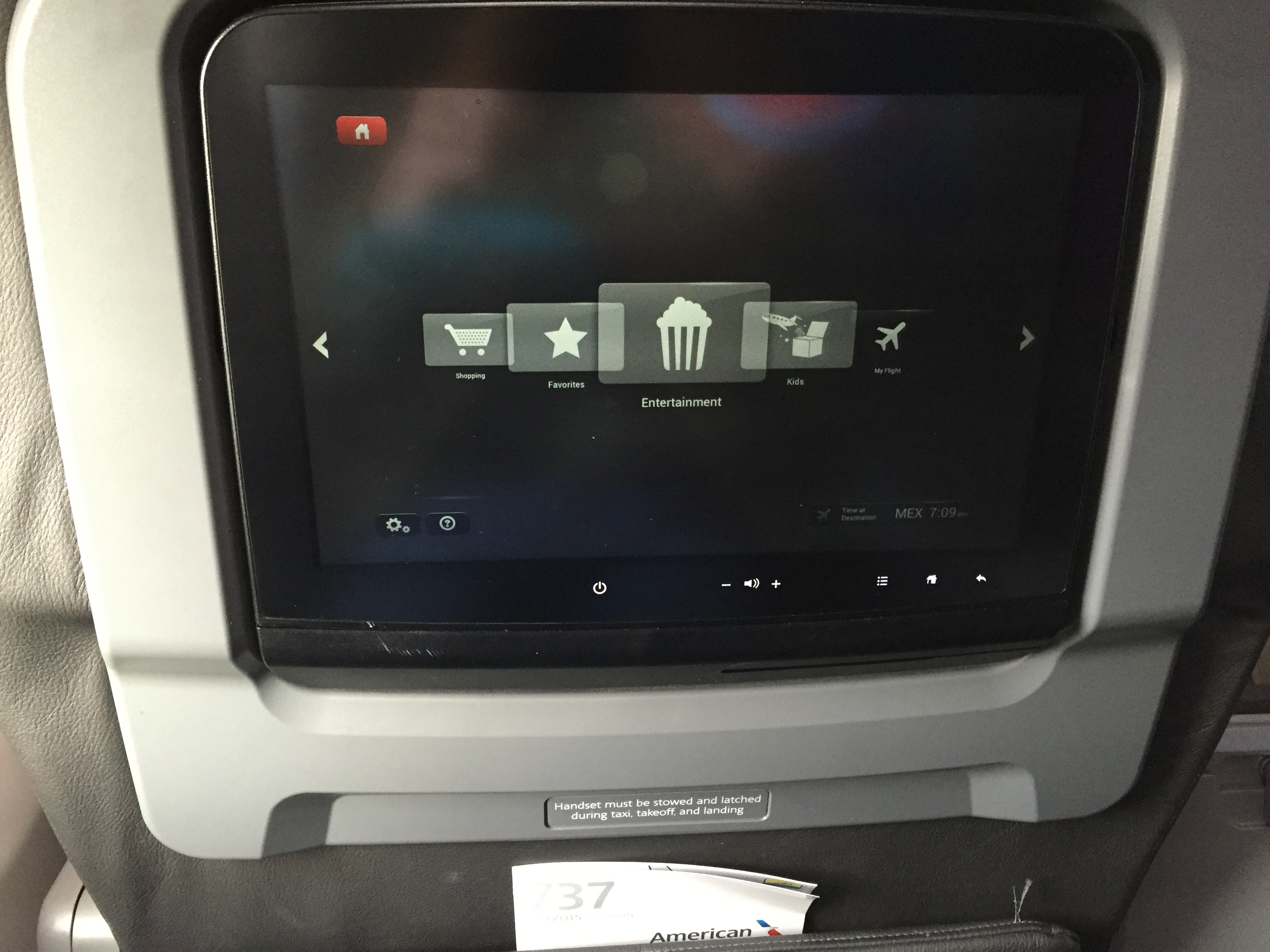 American Airlines Boeing 737-800 New Cabin, In-Flight Experience to Mexico City