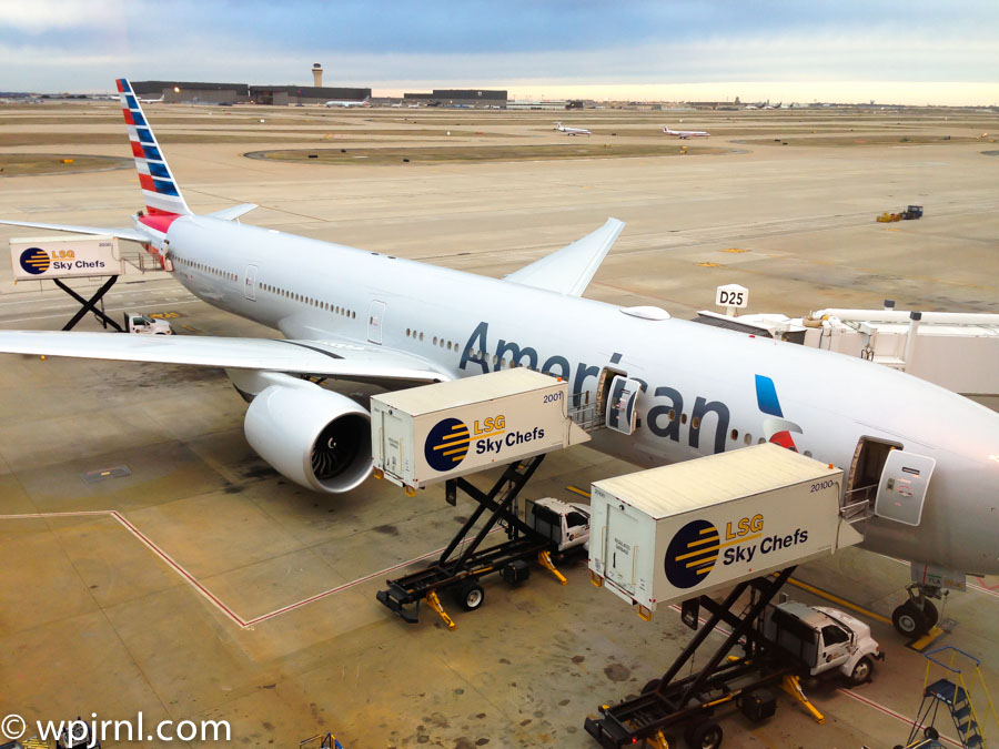 American Airlines Boeing 777-300ER at Dallas/Fort Worth International Airport, Texas USA