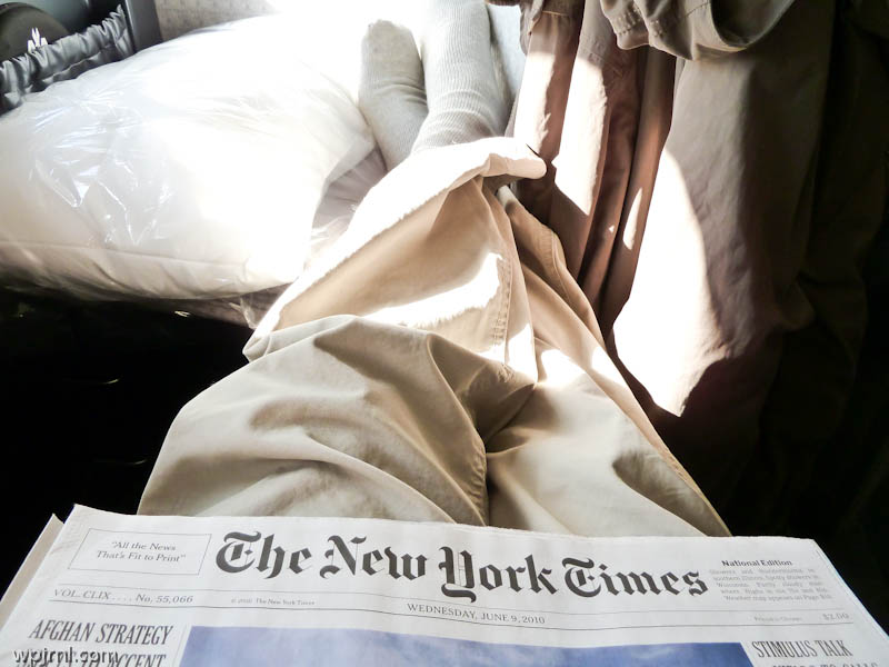 American Airlines First Class Boeing 777 — Chicago to London