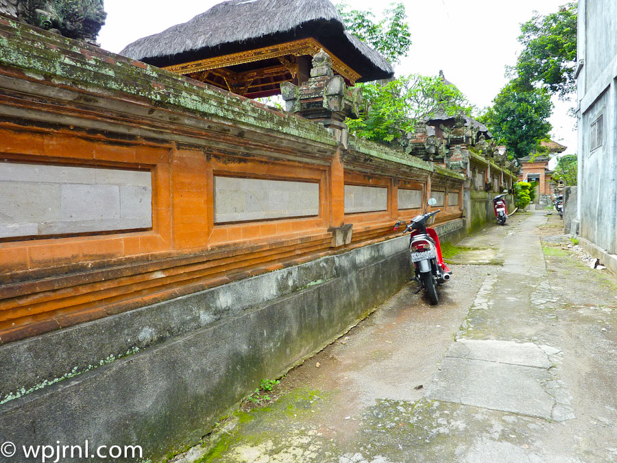 Backstreets of Ubud, Bali Indonesia