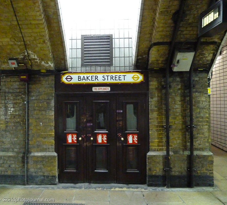 Baker Street Underground Station, London England