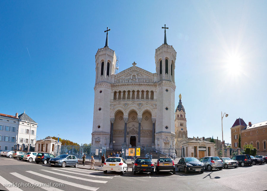 Basilica of Notre-Dame de Fourviere, Lyon France
