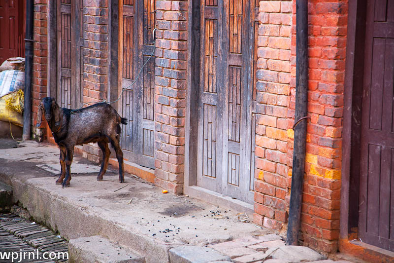 Historic Brick Alley, Bhaktapur Nepal