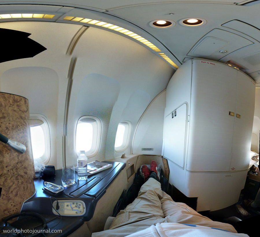 Boeing 747 First Class Suite Seat 1A, British Airways