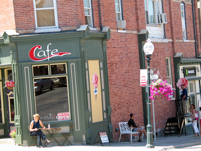 The Cafe on Queen Street, Port Perry Ontario Canada