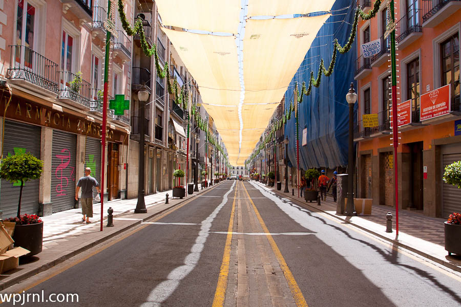 Calle Mercaderes Street, Historic Granada Spain