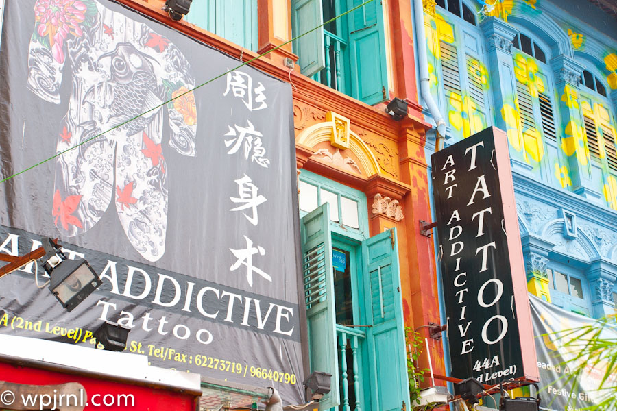 Chinatown Tattoo District, Singapore