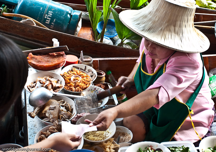 Damnoen Saduak Floating Market, Bangkok Thailand