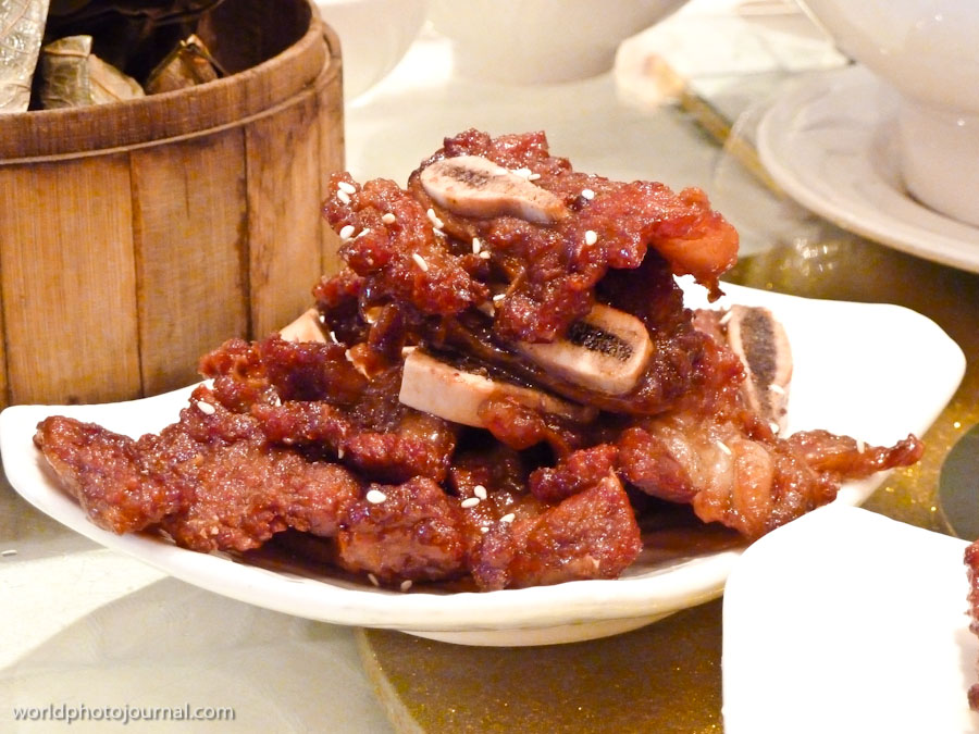 Dim Sum Spare Ribs with Mushrooms and Ginger