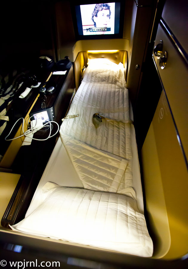 Etihad First Class Diamond Suite, Onboard Etihad Airways