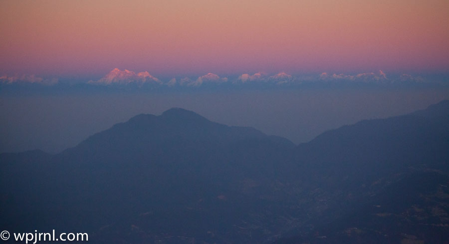 Mount Everest and Himalayas from Kathmandu Flight, Nepal