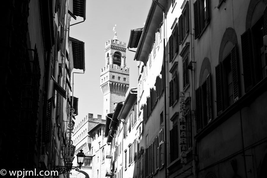 Florence Uffizi Gallery Street View, Florence Italy