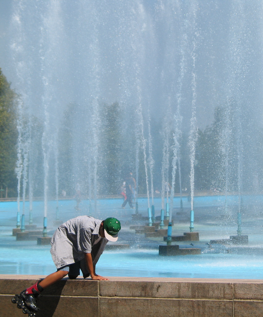 Fountains at Flushing Meadows Corona Park, Queens New York