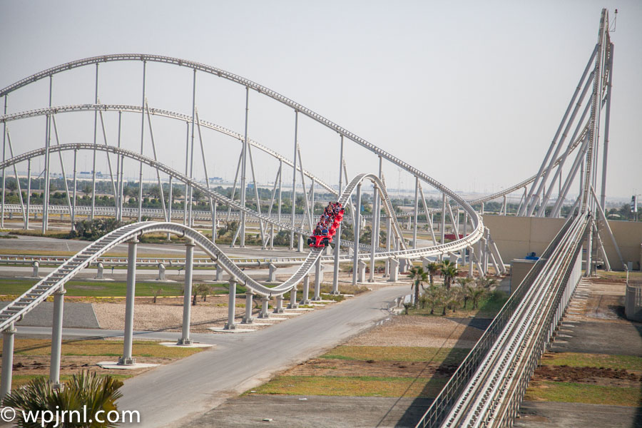 Formula Rossa Roller Coaster, Ferrari World Abu Dhabi UAE