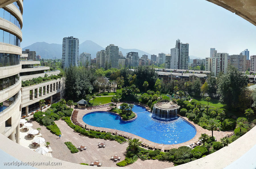 Grand Hyatt Santiago Hotel Pool, Santiago Chile