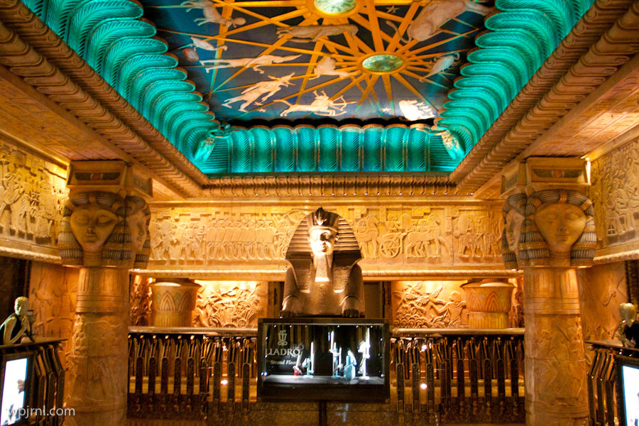 Harrods Egyptian Hall, Luxury Department Store London England