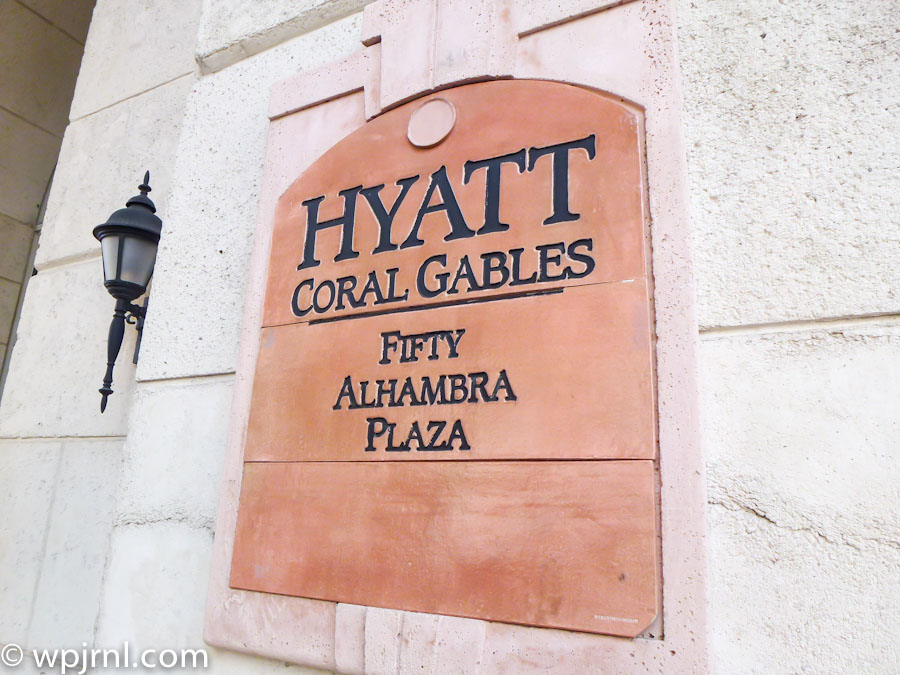 Hyatt Regency Coral Gables Hotel, Miami Florida