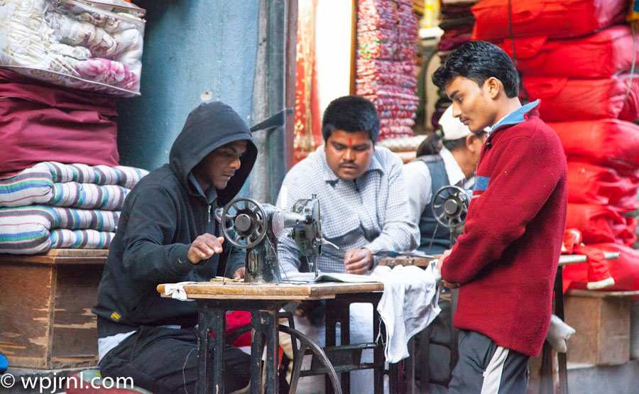 Kathmandu Tailor Shop, Old City Kathmandu Nepal