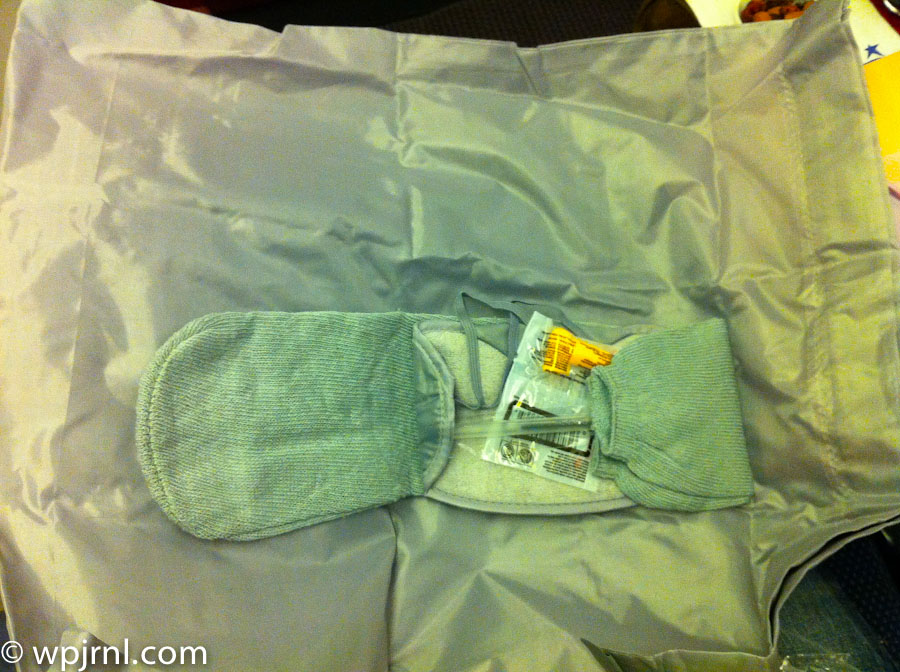 LAN Airlines In-Flight Amenity Kit Experience