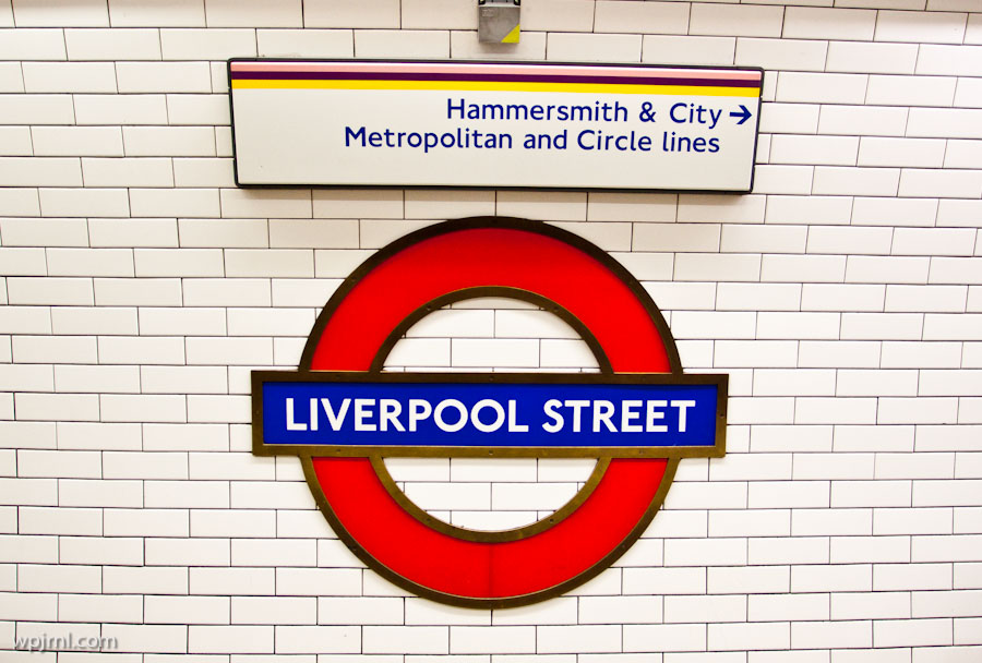 Liverpool Street Station, London England