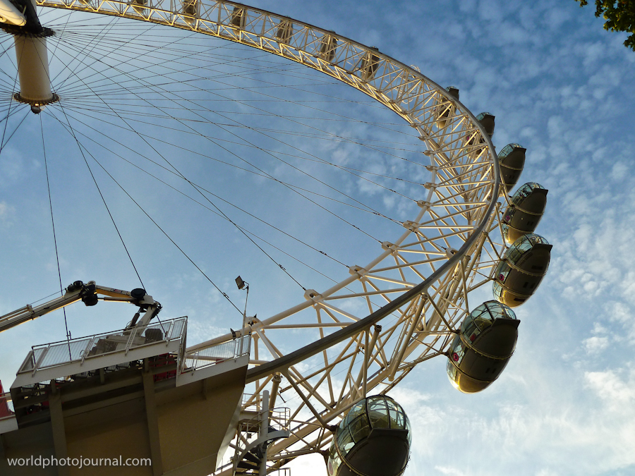 London Eye Observation Wheel, London England