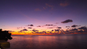 Maldives Sunset Landscape, Island Nation Indian Ocean