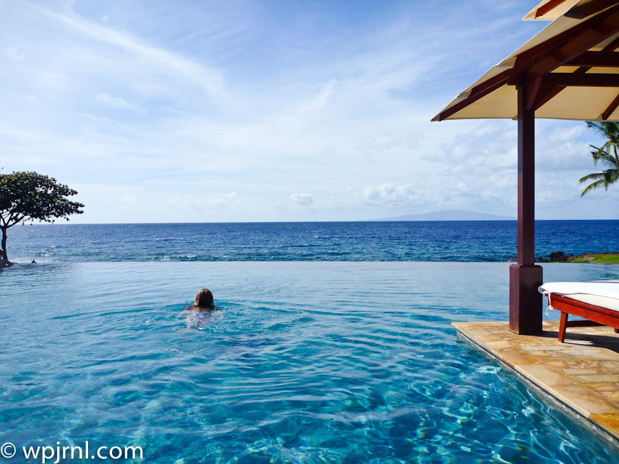 Marriott Wailea Beach Resort Serenity Pool, Maui Hawaii