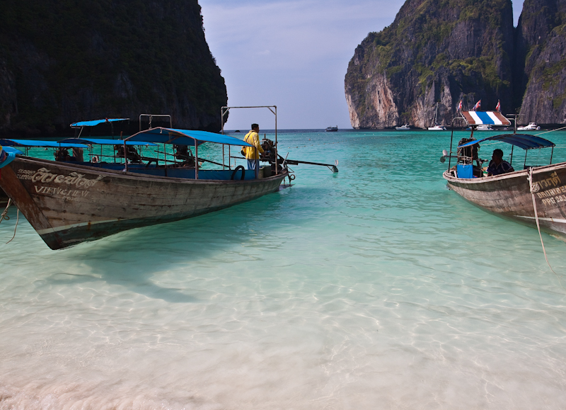 Maya Bay Beach, Phi Phi Islands Thailand