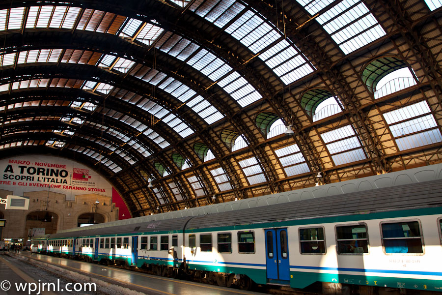 Milano Centrale Train Station, Milan Italy