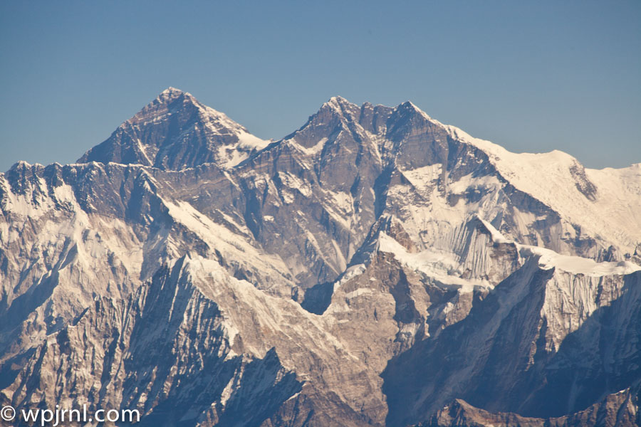 Mount Everest Aerial View, Nepal Himalayas