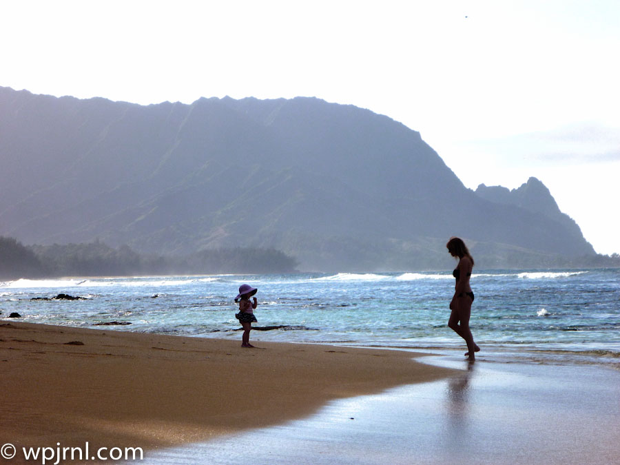 North Shore Beach, Kauai Hawaii