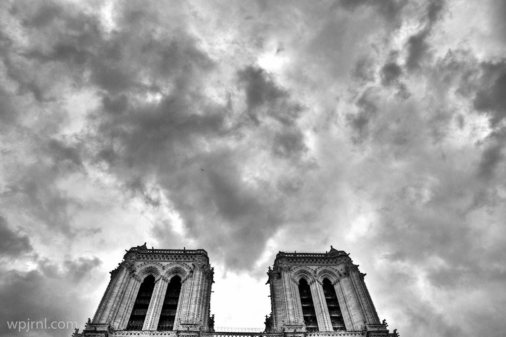 Notre-Dame Cathedral, Gothic Landmark, Paris France