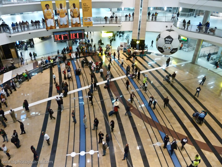 OR Tambo International Airport, Johannesburg South Africa