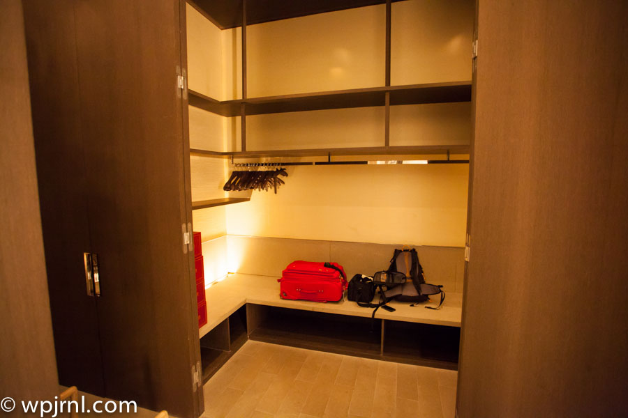 Park Hyatt Shanghai Diplomatic Suite Walk-in Closet, Shanghai China
