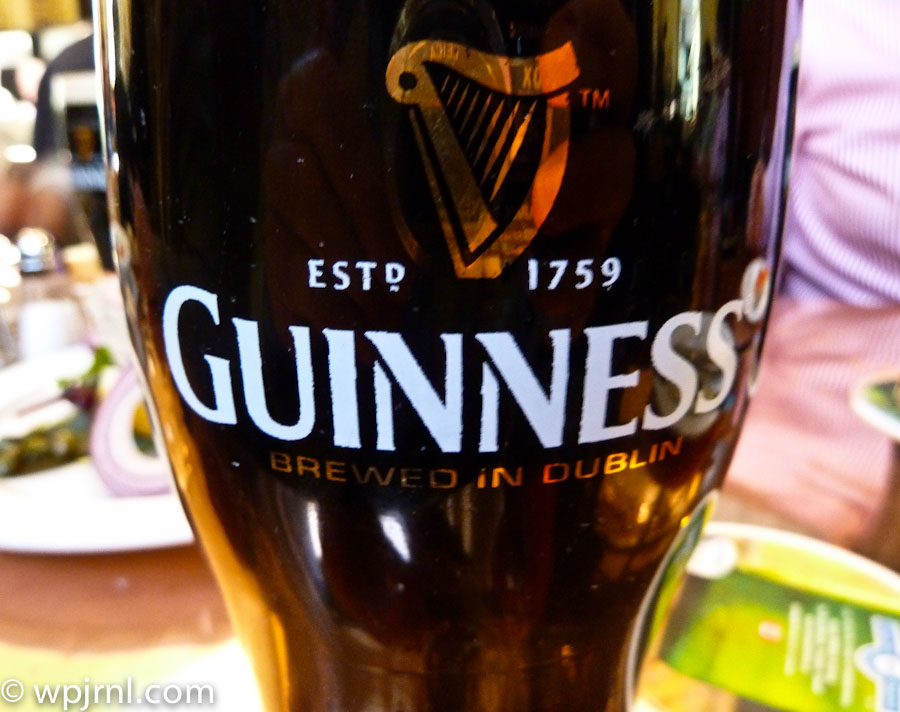 A Pint of Guinness Draught Stout