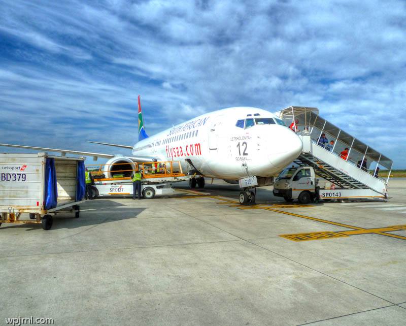 PLZ Airport, South Africa — South African Airways Boeing 737 Parking