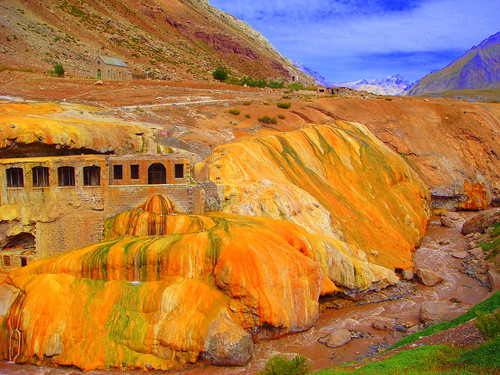 Puente del Inca, Andes Mountains Argentina