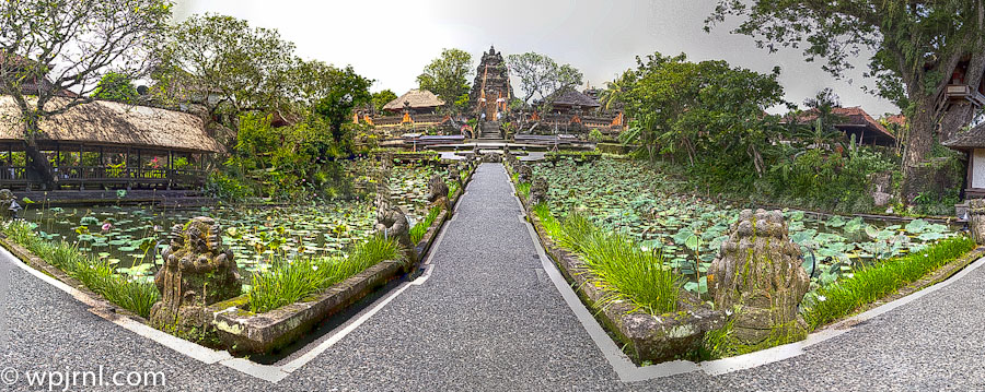 Saraswati Temple, Hindu Temple in Ubud Bali Indonesia