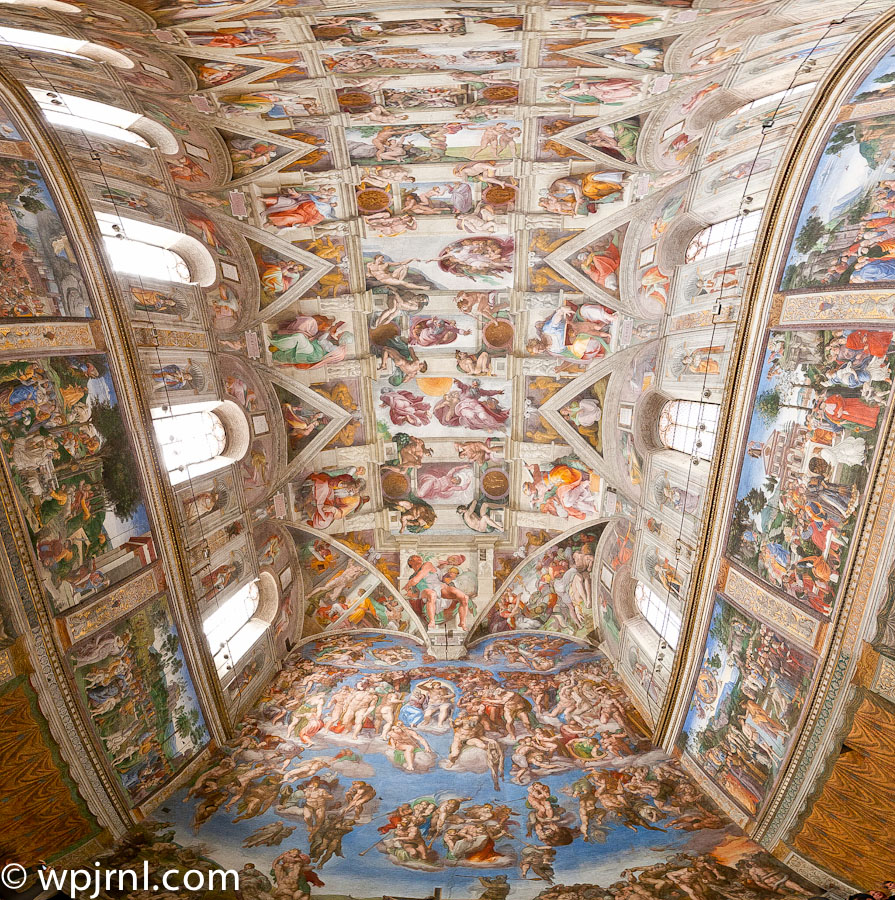 Sistine Chapel Ceiling, Vatican City Rome