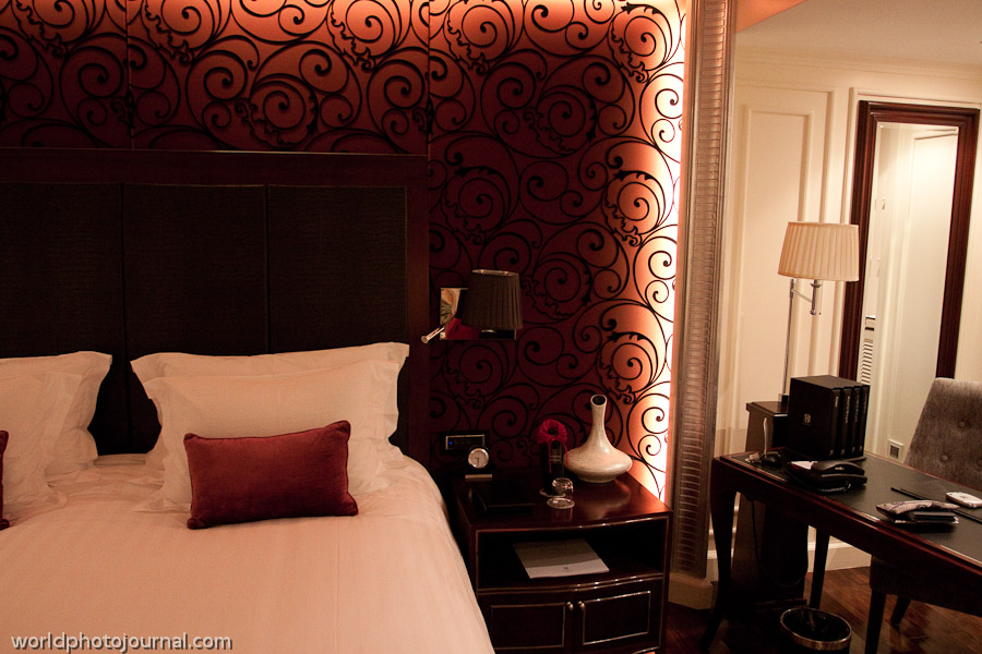Sofitel Metropole Hotel Bedroom, Hanoi Vietnam