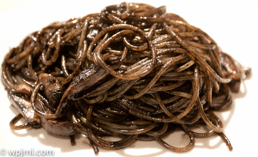 Squid Ink Spaghetti