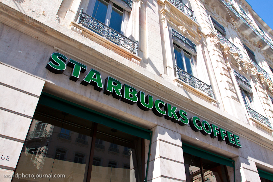 Starbucks Coffee, Lyon France