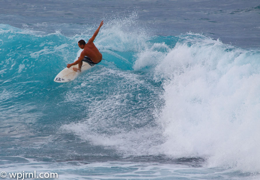 Tropical Surfing Beach - Hawaii