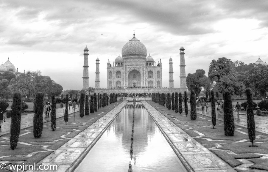 Taj Mahal, UNESCO World Heritage Monument, Agra India