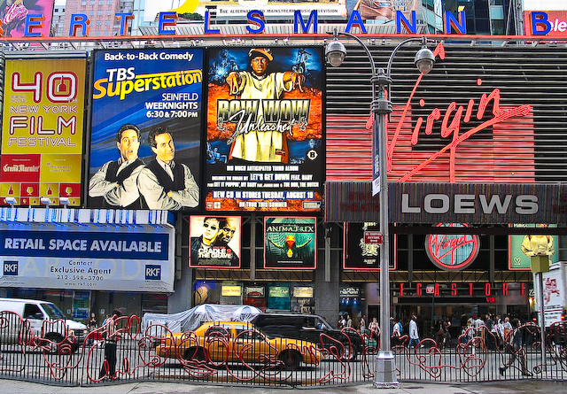 Times Square Billboards, Manhattan New York City