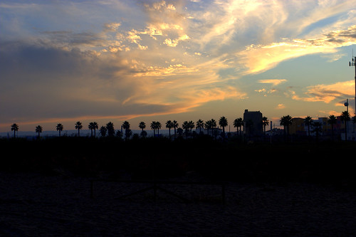 Torreguadiaro Beach at Dawn, Costa del Sol Spain