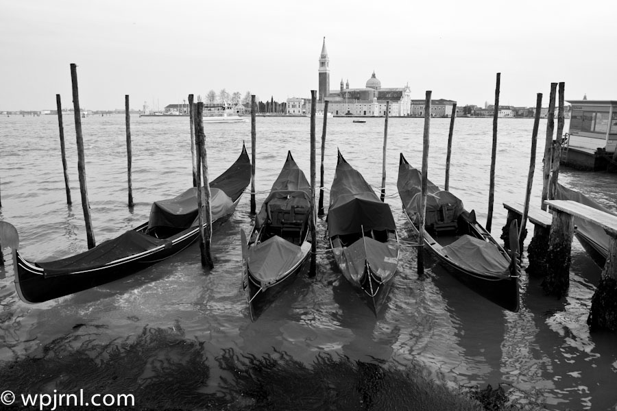 Grand Canal Gondola Station, Venice Italy