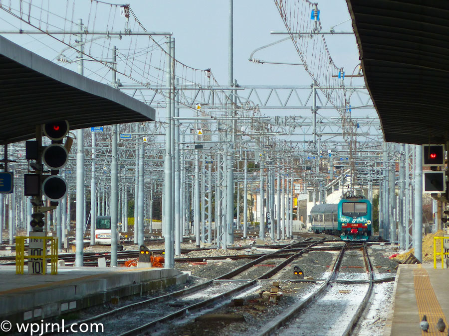 Venice Mestre Station Railway Hub, Venice Italy