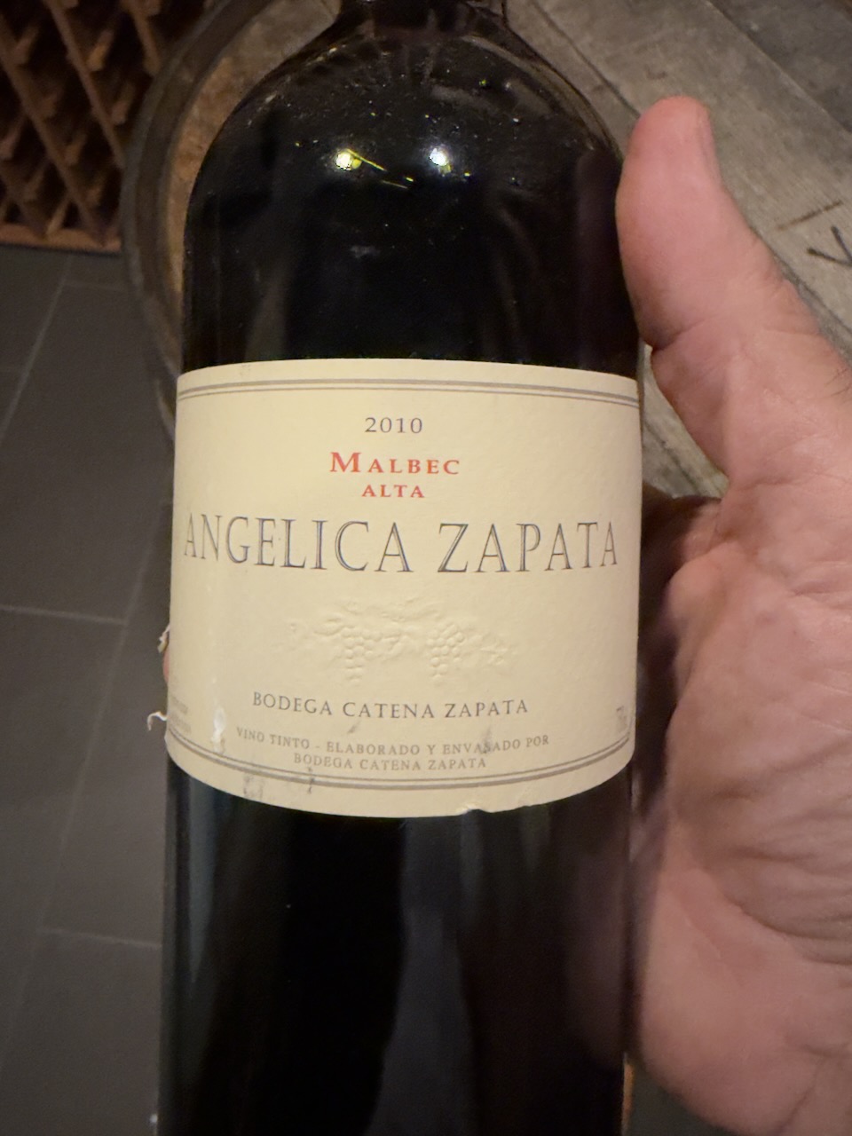 Bodega Catena Zapata Angelica Zapata Malbec Alta 2010